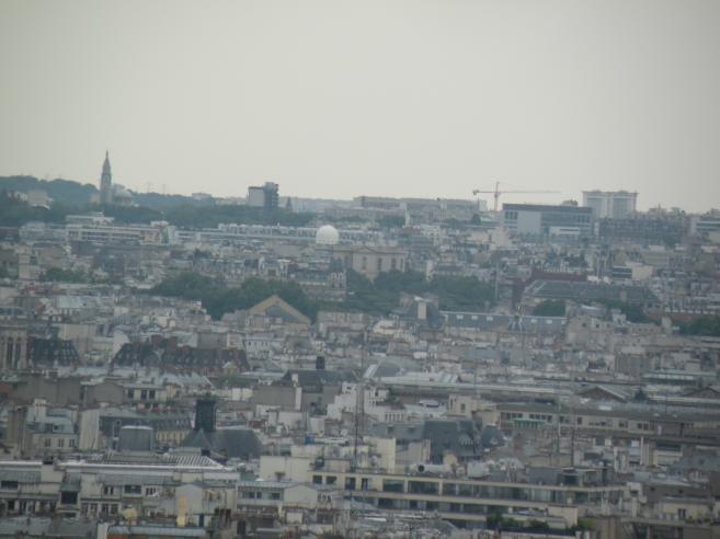  vue des quartiers sud de Paris(vers porte d'Orléans)